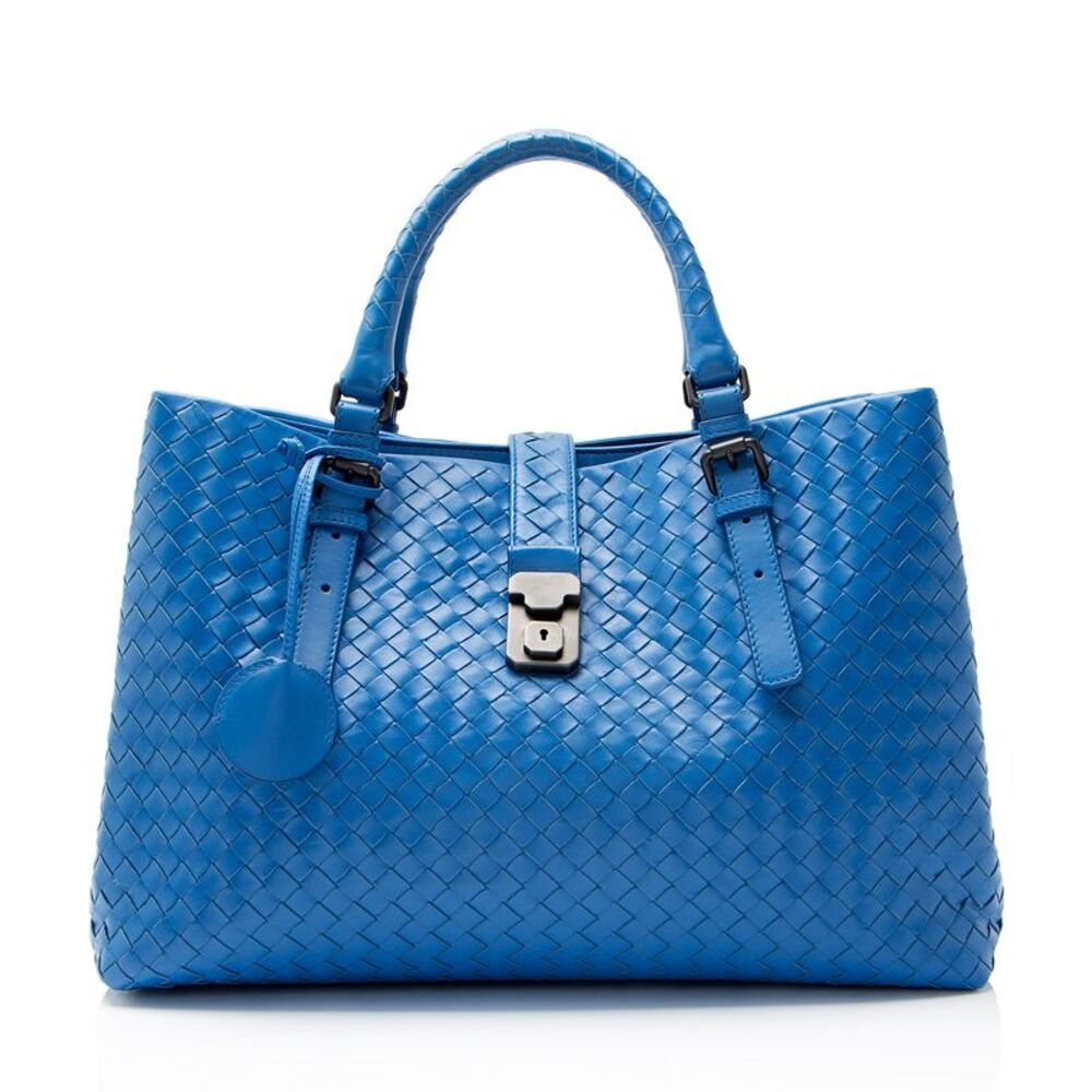 Bottega Veneta Intrecciato Nappa Roma Medium Satchel